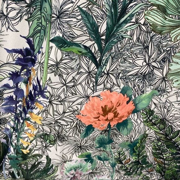 Calia Limited Edition Floral Criss Cross Back Tank - Picture 4 of 5